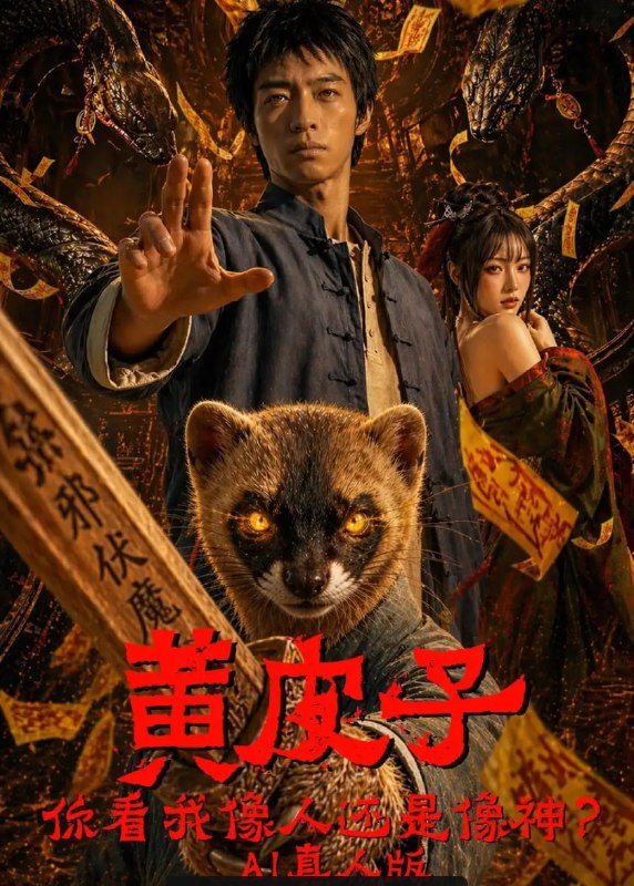 黄皮子你看我像人还是像神AI真人版（65 集）Ai短剧