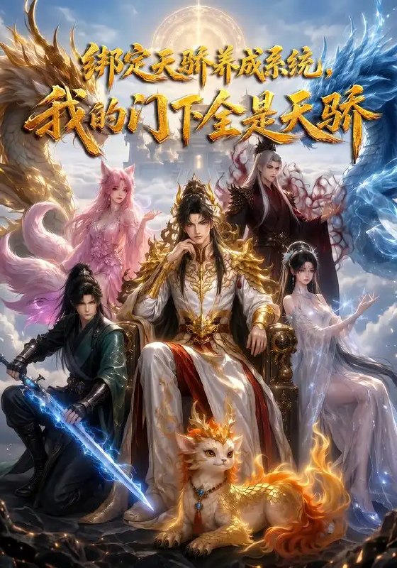绑定天骄养成系统，我的门下全是天骄&绑定天骄养成系统我的门下全是天骄（80集）AI短剧