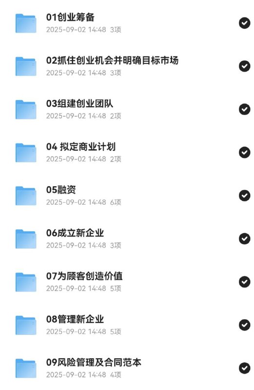 创业必备手册资料大全