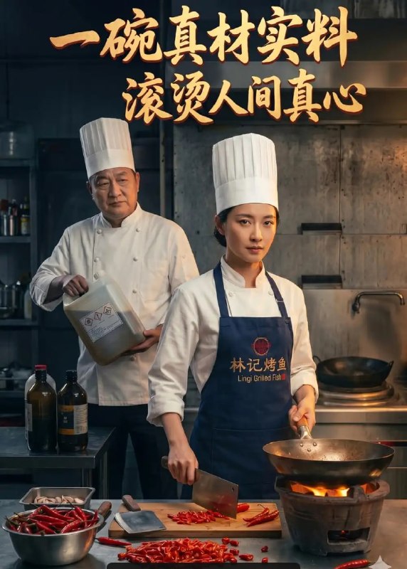 一碗真才实料，滚烫人间真心（22 集）Ai短剧