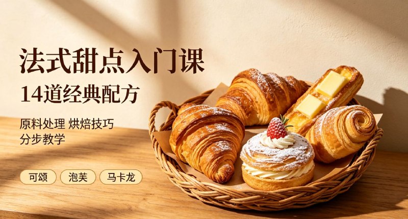 十四道法式甜点手把手教学