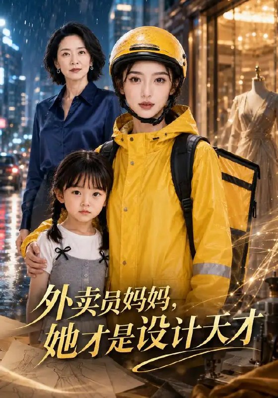 外卖员妈妈，她才是设计天才&外卖员妈妈她才是设计天才（33集）AI短剧