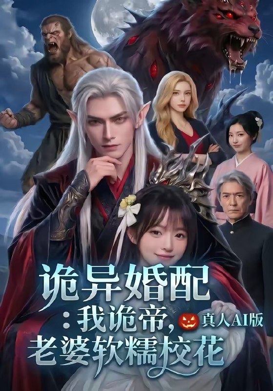 诡异婚配我诡帝老婆软糯校花真人ai版 (60集) | 短剧