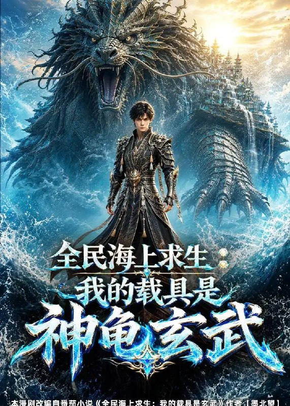 全民海上求生我的载具是神龟玄武&全民海上求生我的载具是神龟玄武（95集）AI短剧