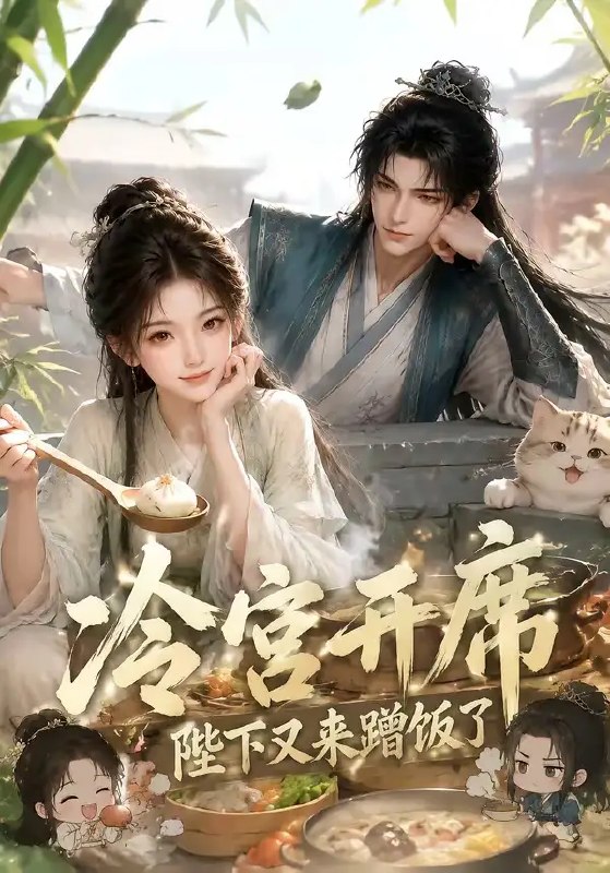冷宫开席陛下又来蹭饭了&冷宫开席陛下又来蹭饭了(122集)AI短剧