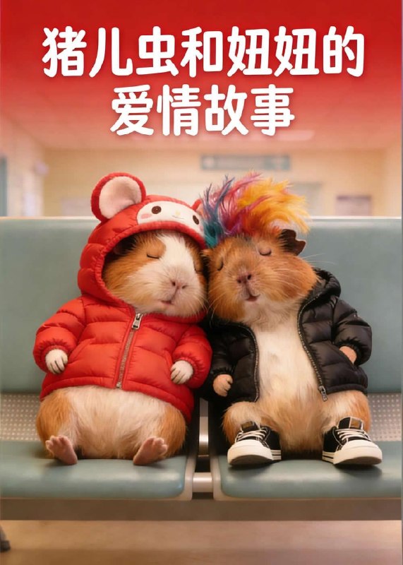 猪儿虫和妞妞的爱情故事 (72集) Ai短剧 | 短剧