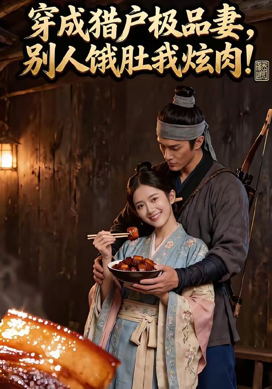 穿成猎户极品妻别人饿肚我炫肉 (73集) | 短剧