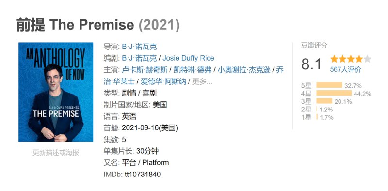 前提 The Premise (2021)