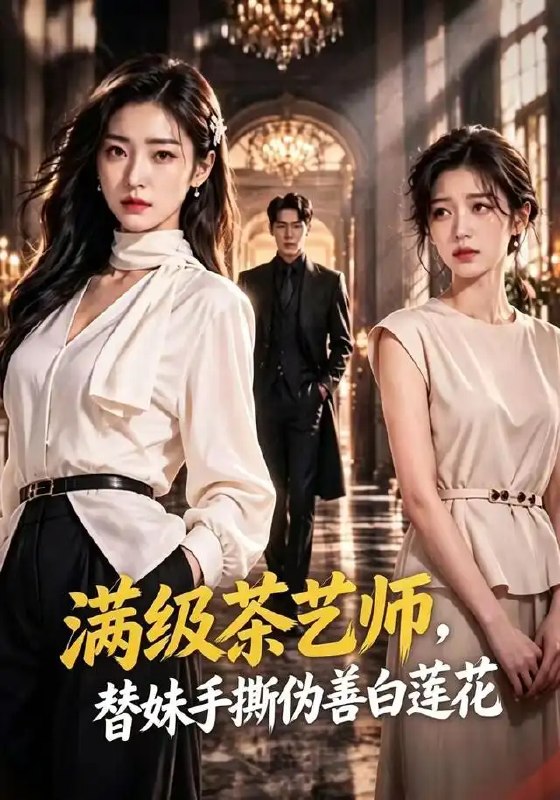满级茶艺师，替妹手撕伪善白莲花&满级茶艺师替妹手撕伪善白莲花（80集）AI短剧