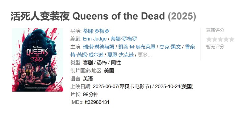 活死人变装夜 Queens of the Dead (2025)