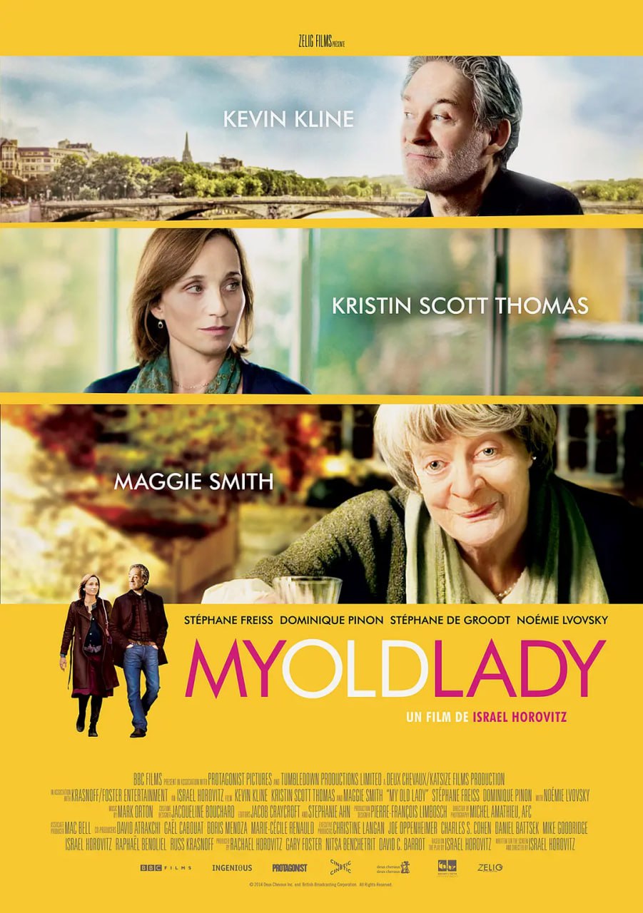 可爱老女人 My Old Lady (2014) 描述：马蒂亚斯（凯文·克莱恩 Kevin Kline 饰）继承了父亲的房子，他来到巴黎，想要将房子卖掉...