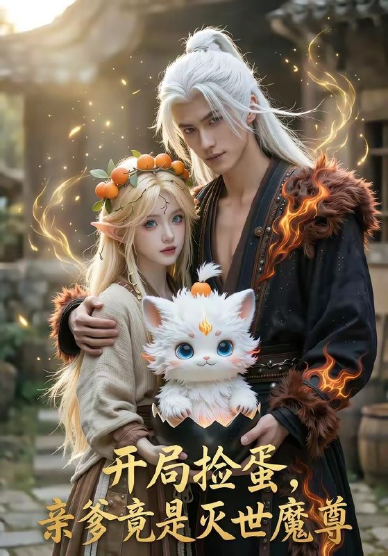 开局捡蛋亲爹竟是灭世魔尊 (53集) | 短剧