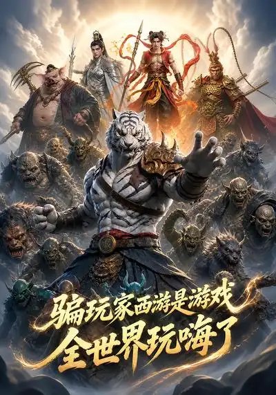 骗玩家西游是游戏,全世界玩嗨了&骗玩家西游是游戏全世界玩嗨了(70集)AI短剧