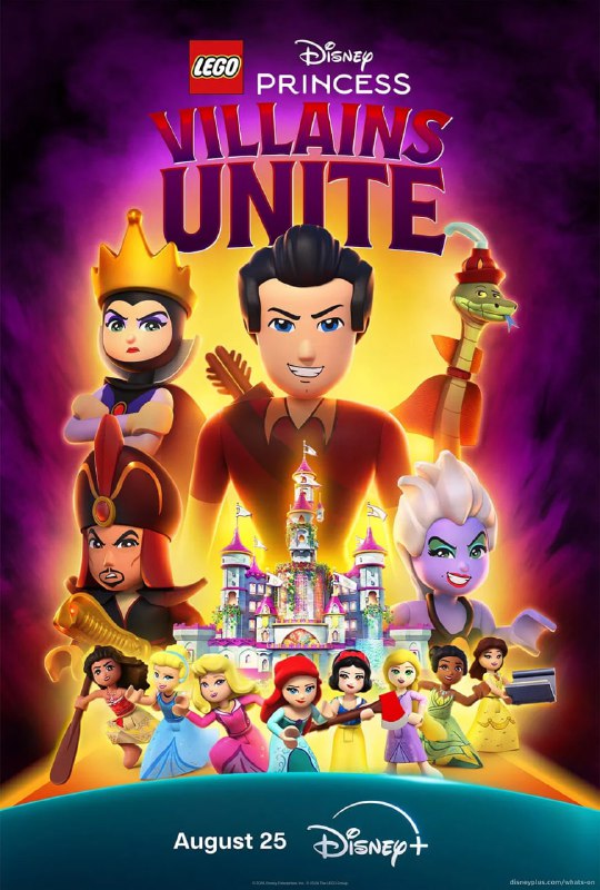 乐高迪士尼公主恶人大集合 LEGO Disney Princess: Villains Unite (2025) [1080P] [国粤英三语] [内封简中]