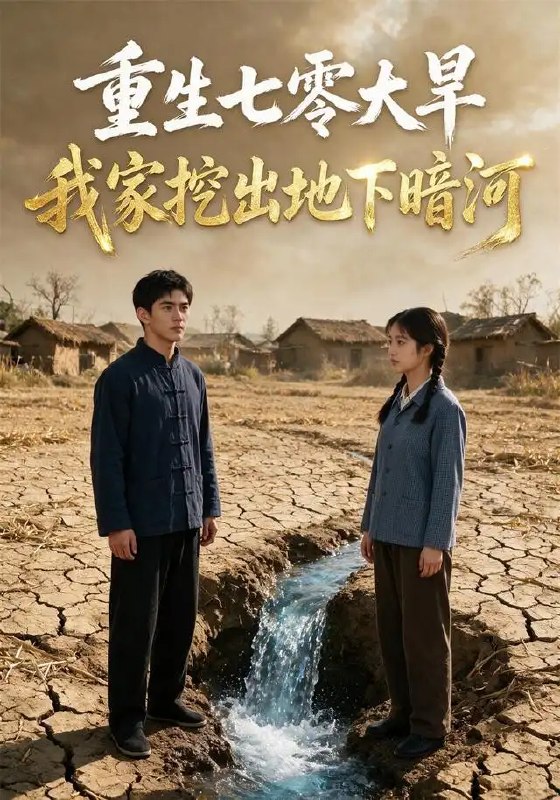 重生七零大旱，我家挖出地下暗河&重生七零大旱我家挖出地下暗河（107集）AI短剧