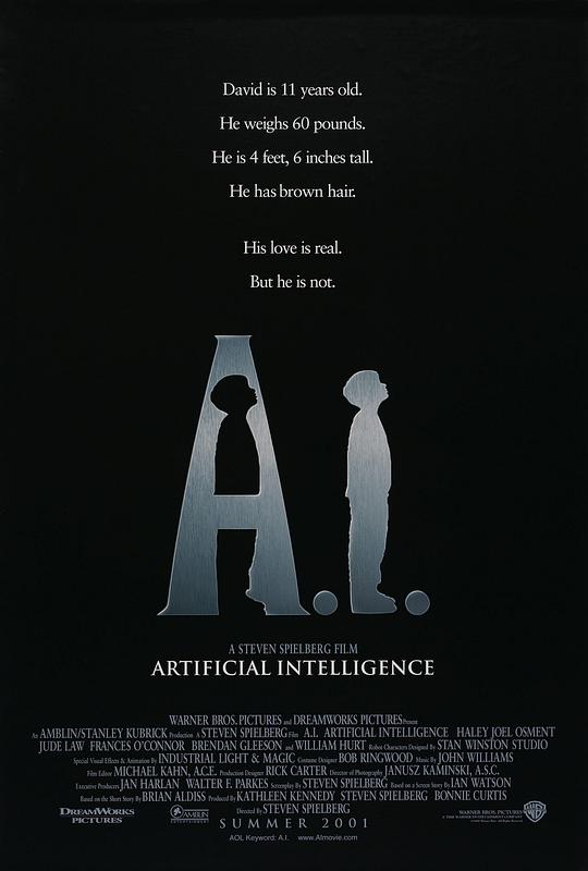 人工智能 A.I. Artificial Intelligence (2001) 4K/2160p 原盘Remux 中文字幕 【73.69GB】已刮削