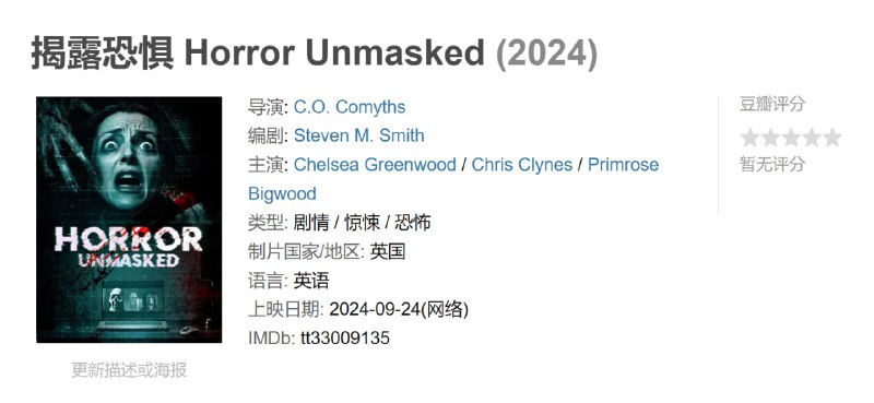 揭露恐惧 Horror Unmasked (2024)