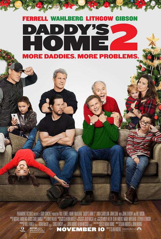 老爸当家2 Daddy's Home 2 (2017) 4K/2160p 原盘Remux 中文字幕 【53.02GB】已刮削