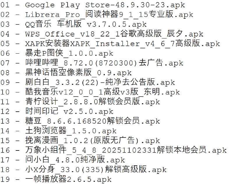破解软件更新20251204期