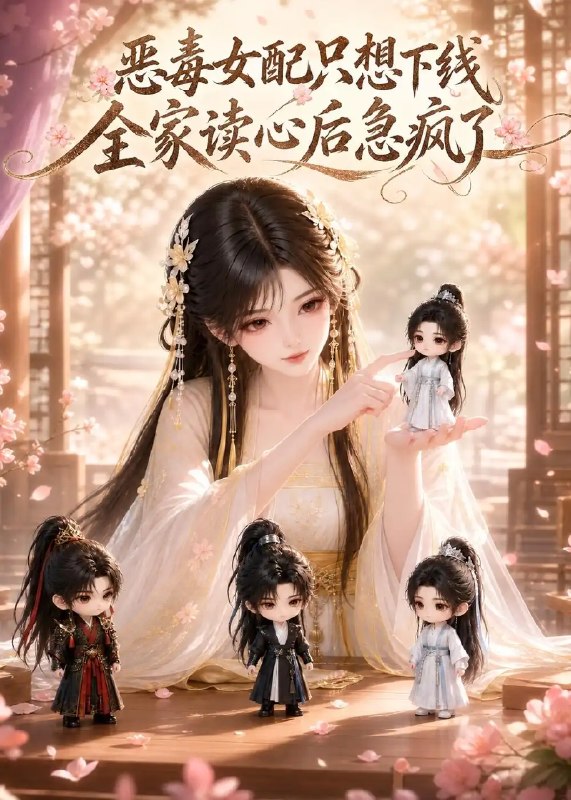 恶毒女配只想下线，全家读心后急疯了&恶毒女配只想下线全家读心后急疯了（100集）AI短剧