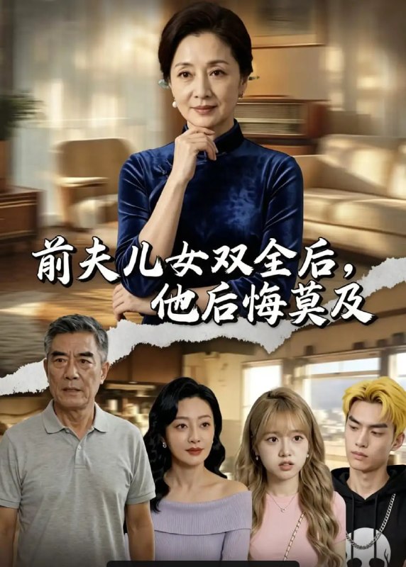 前夫儿女双全后，他后悔莫及（50 集）Ai短剧