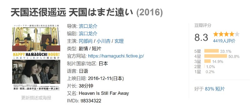 天国还很遥远 天国はまだ遠い (2016)