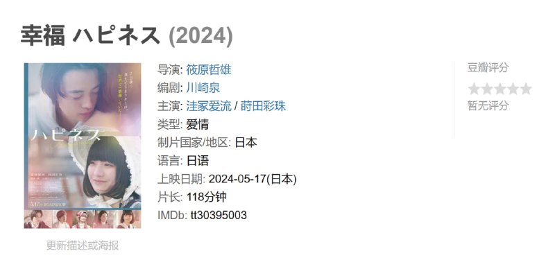 幸福 ハピネス (2024)