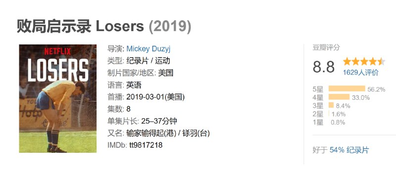 败局启示录 Losers (2019)