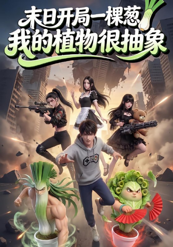 末日开局一棵葱，我的植物很抽象（ 49 集）