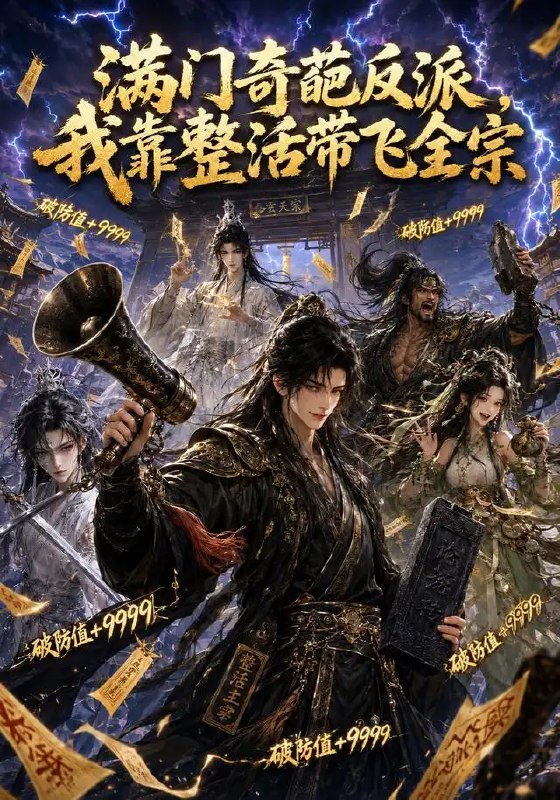 满门奇葩反派,我靠整活带飞全宗&满门奇葩反派我靠整活带飞全宗(72集) AI短剧