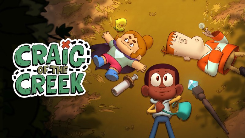 少儿英语启蒙动画《小溪仔克雷格 Craig of the Creek (音视频+台词本) 》