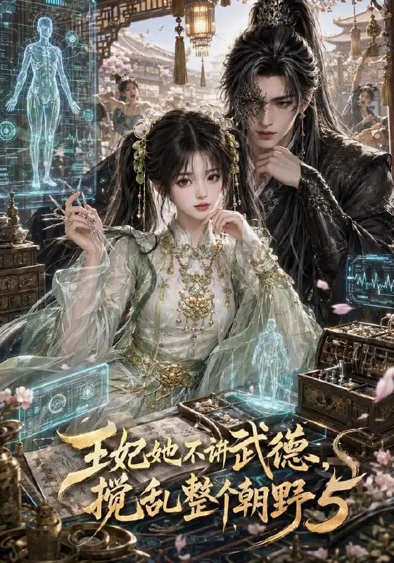 王妃她不讲武德,搅乱整个朝野&王妃她不讲武德搅乱整个朝野(56集)AI短剧