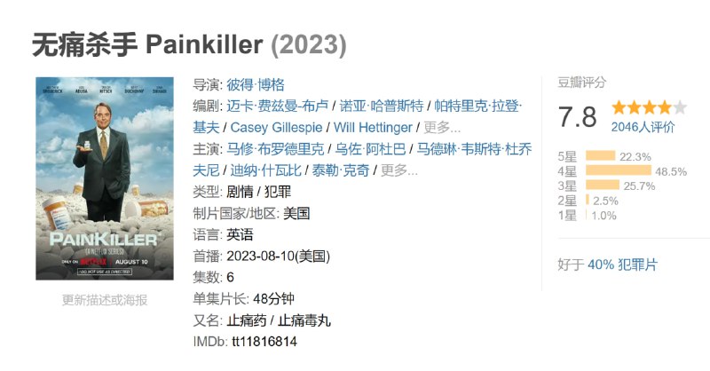 无痛杀手 Painkiller (2023)