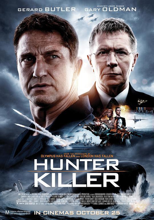 冰海陷落 Hunter Killer (2018) 4K/2160p 原盘Remux 中文字幕 【62.64GB】已刮削