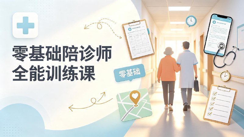 零基础陪诊师全能训练课
