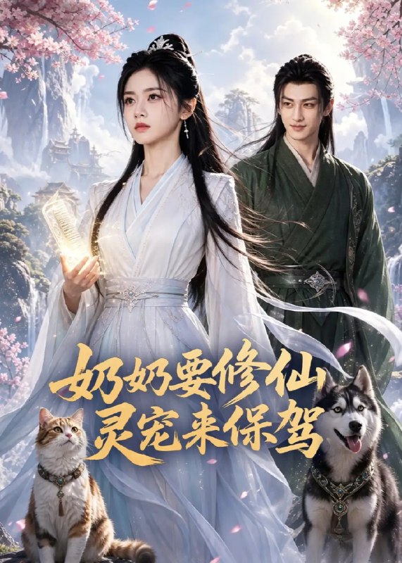 奶奶要修仙灵宠来保驾(45集)AI短剧