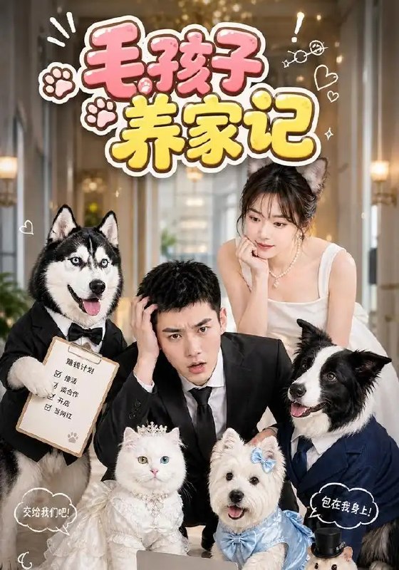 毛孩子养家记(36集)AI短剧