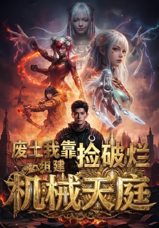 废土我靠捡破烂组建机械天庭 (64集) | 短剧