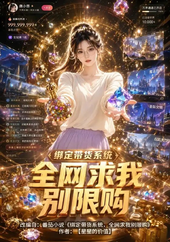 绑定带货系统全网求我别限购&绑定带货系统全网求我别限购(116集)AI短剧