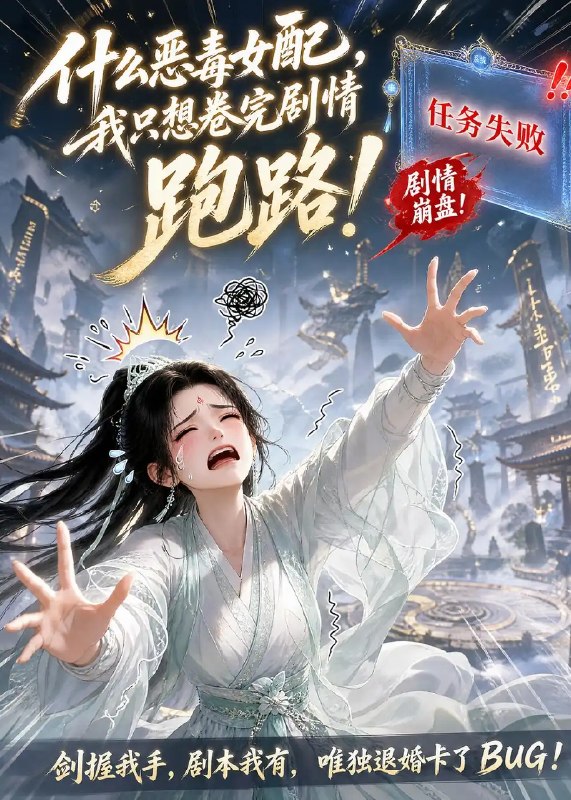 什么恶毒女配,我只想卷完剧情跑路!&什么恶毒女配我只想卷完剧情跑路(50集)AI短剧