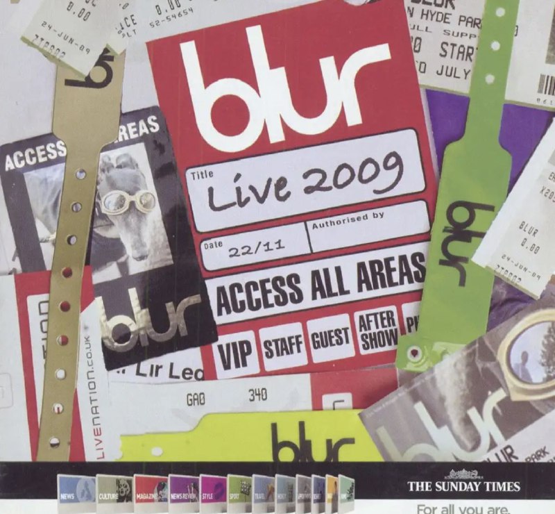 Blur - 2009年专辑 - Live 2009 Flac