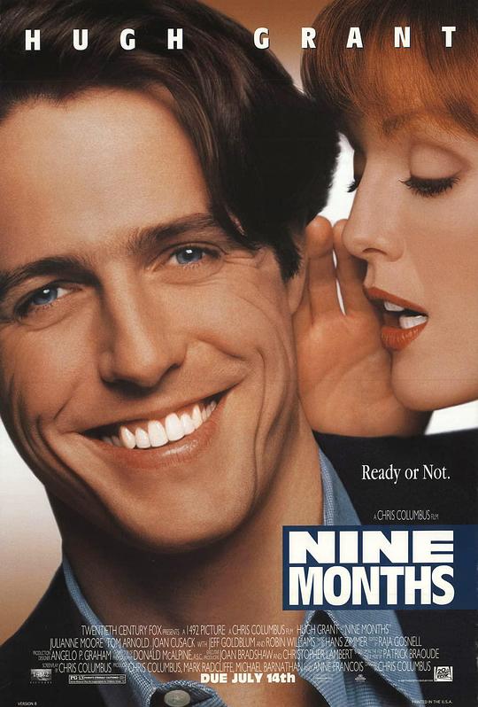 怀胎九月 Nine Months (1995) 1080p 原盘Remux 中文字幕 【20.44GB】已刮削