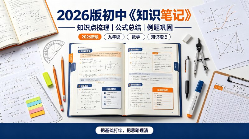 2026版初中《知识笔记》9年级(数学)