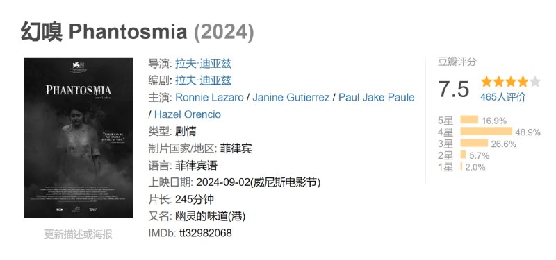 幻嗅 Phantosmia (2024)