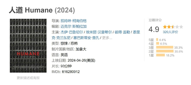 人道 Humane (2024)