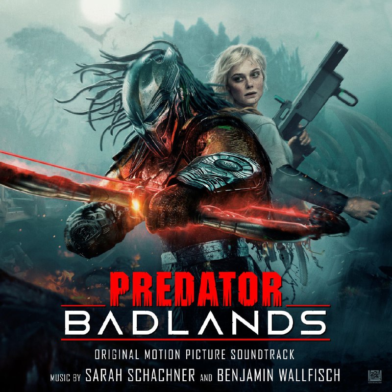 铁血战士 杀戮之地 原声带 Sarah Schachner - Predator Badlands (Original Motion Picture Soundtrack) (2025) FLAC qobuz