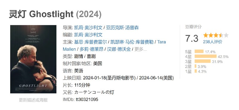 灵灯 Ghostlight (2024)
