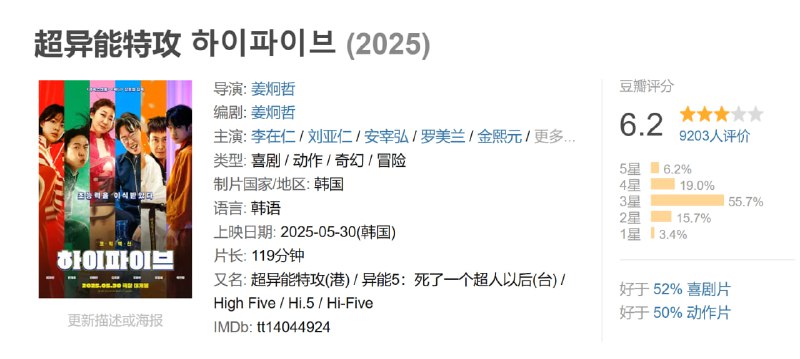 超异能特攻 하이파이브 (2025)