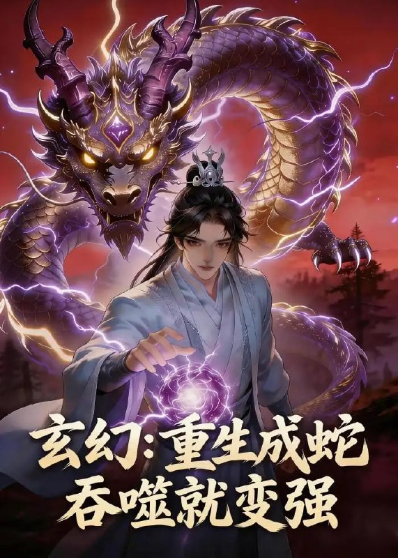 玄幻重生成蛇，吞噬就变强（74 集）动漫
