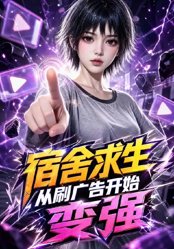 宿舍求生从刷广告开始变强（130集）AI短剧
